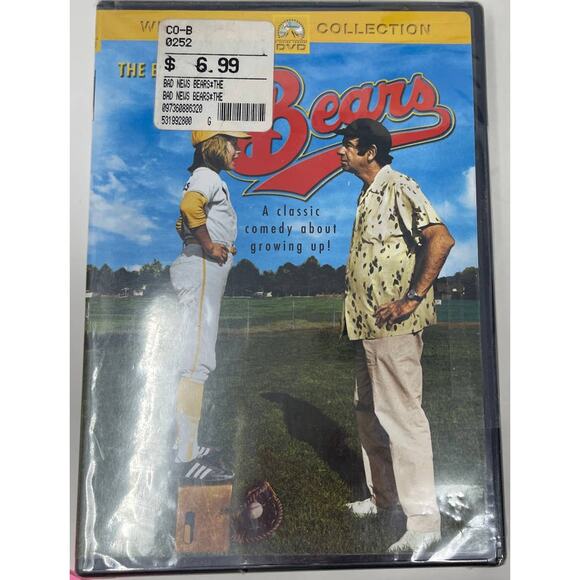 The Bad News Bears (DVD) Walter Matthau/Tatum O'Neal NEW SEALED Baseball Movie - Picture 1 of 4
